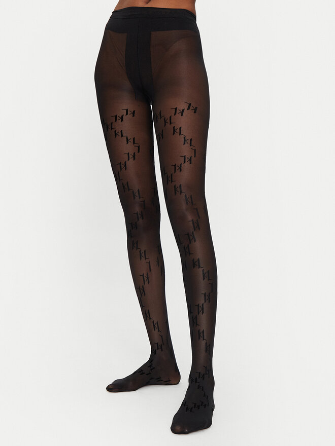 KARL LAGERFELD Collant da donna KARL LAGERFELD 246W3903 Nero