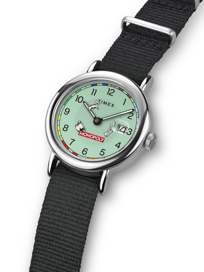 Timex Karóra Timex Timex x Monopoly Weekender TW2Y47000 Fekete