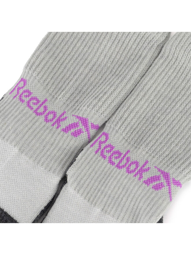 Reebok Дълги чорапи unisex Reebok R0552-SS24 (1-pack) Сив
