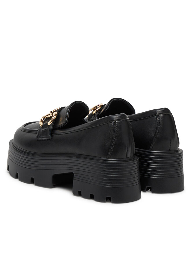 DeeZee Loafersy DeeZee 23106-1 Czarny