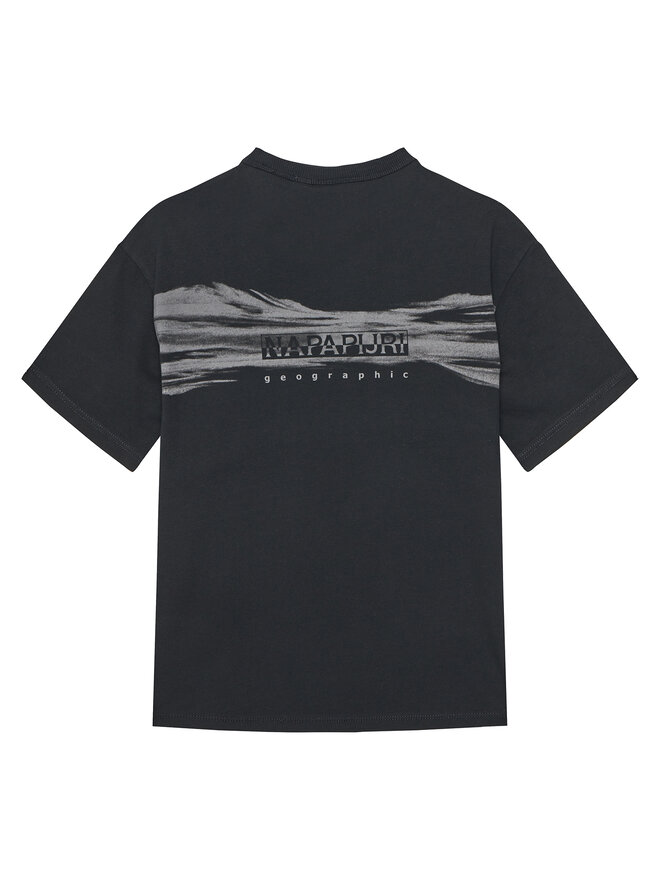Napapijri Napapijri Camiseta S-Ahr NP0A88ZO D Negro Regular Fit