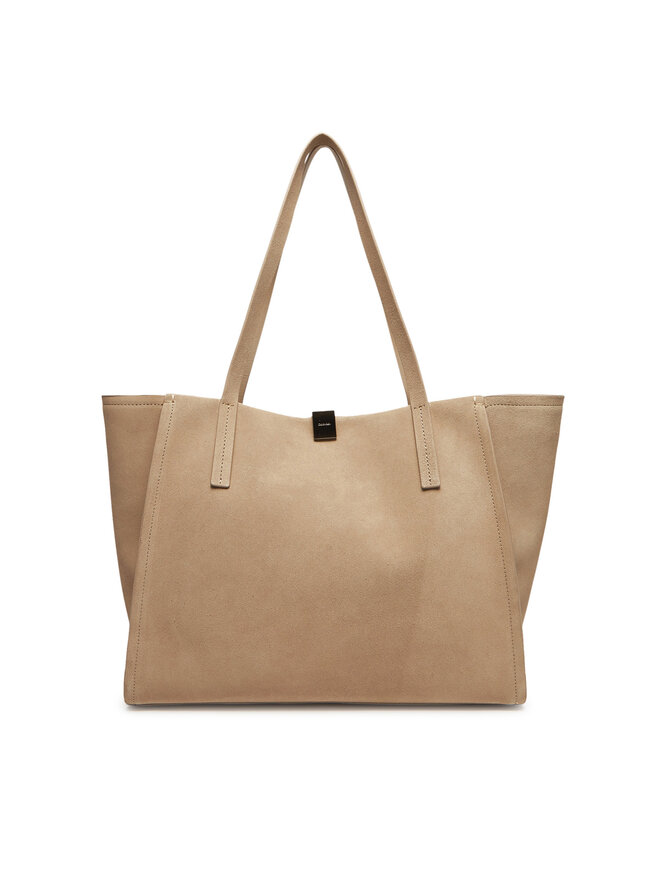 Calvin Klein Τσάντα Calvin Klein Ck Narrate Shopper_Suede K60K612983 Μπεζ