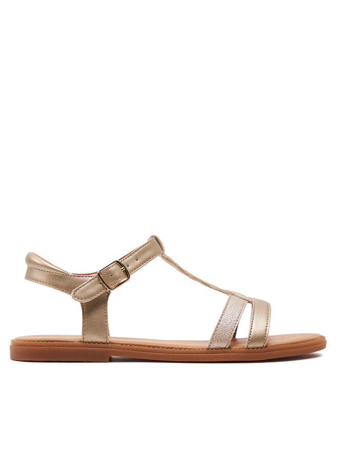 Geox Sandale Geox J Sandal Karly Girl J4535H 0NFQD C2010 D Zlatna
