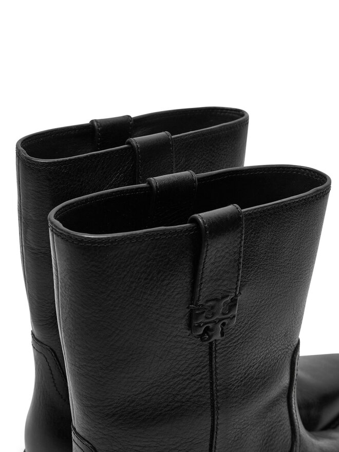 Tory Burch Kovbojská obuv Tory Burch City Western 155810 Černá