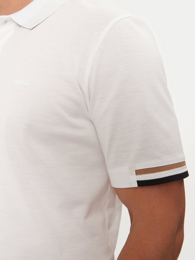 BOSS Boss Pólóing Parlay 147 50467113 Fehér Regular Fit