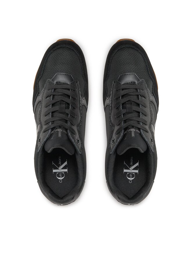 Calvin Klein Jeans Сникърси Calvin Klein Jeans Toothy Runner Bold Mono YM0YM00583 Черен