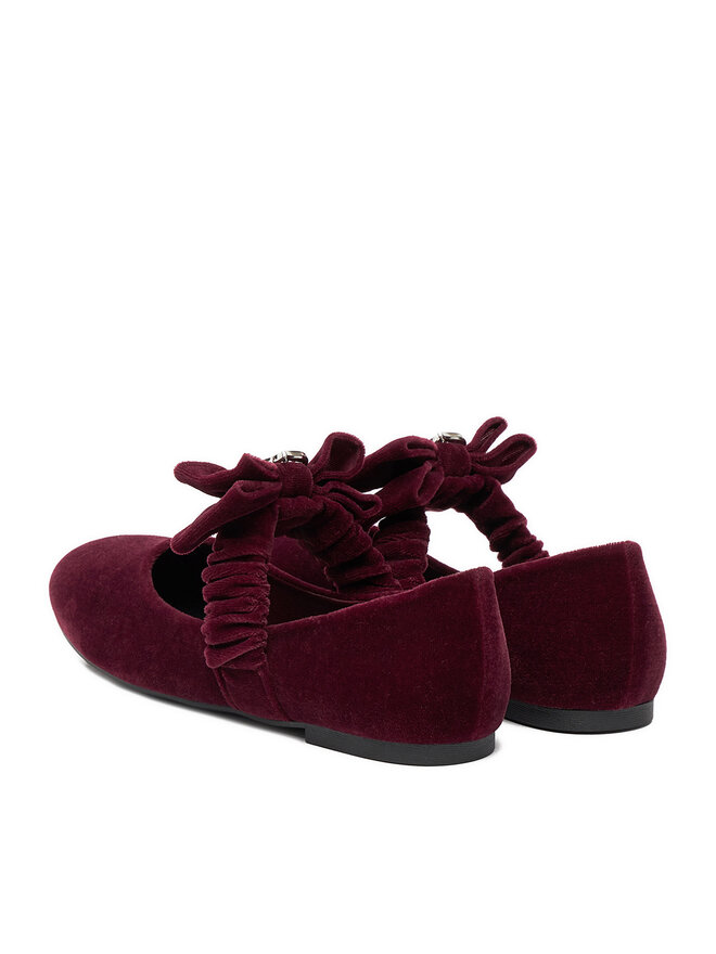 Juicy Couture Baleriny Juicy Couture CEO-CS6515-01 Bordowy