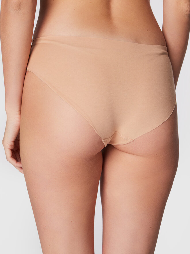 Hanro Hanro Klassischer Damenslip mit hoher Taille 1227 Beige