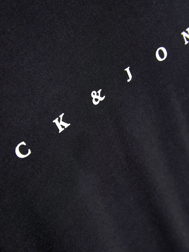 Jack&Jones Jack&Jones Marškinėliai Star 12234746 Juoda Relaxed Fit