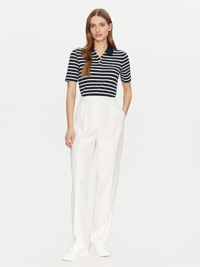 Tommy Hilfiger Tommy Hilfiger Поло 1985 WW0WW43224 Cиній Regular Fit