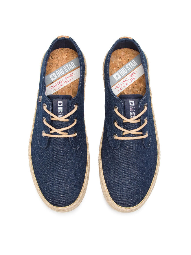 Big Star Shoes Еспадрильї Big Star Shoes DD174285 Cиній
