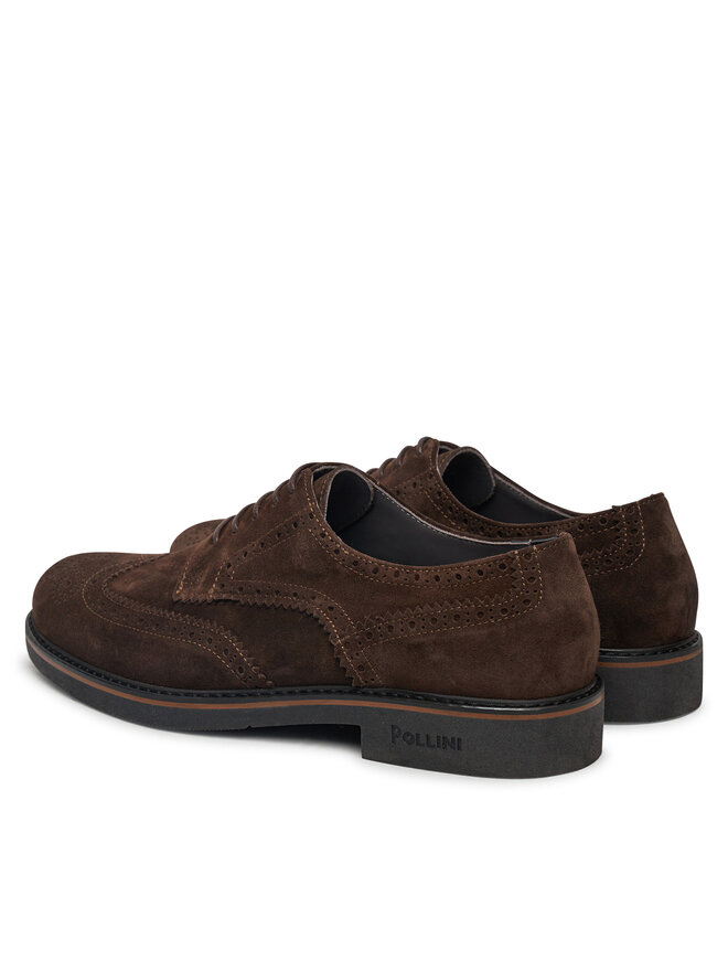 Pollini Półbuty Pollini SB10233G0MUB0301 Brązowy