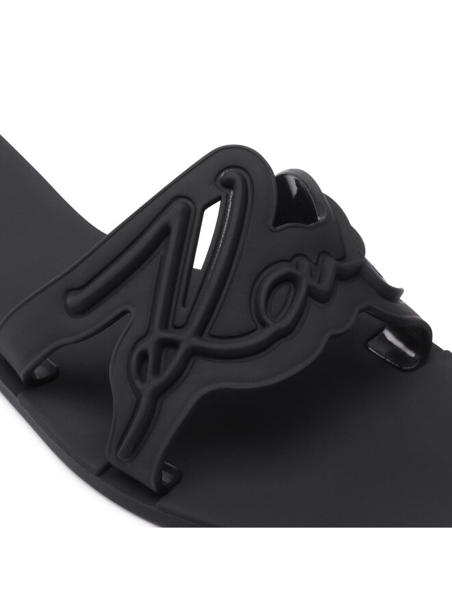 KARL LAGERFELD Şlapi KARL LAGERFELD KL80008 Negru