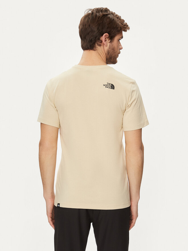 The North Face The North Face Camiseta Simple Dome NF0A87NG Beis Regular Fit