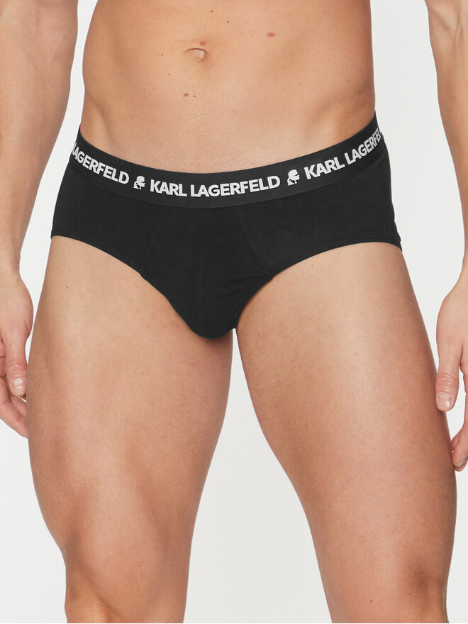 KARL LAGERFELD KARL LAGERFELD Pack de 3 slips A1M47152 De color