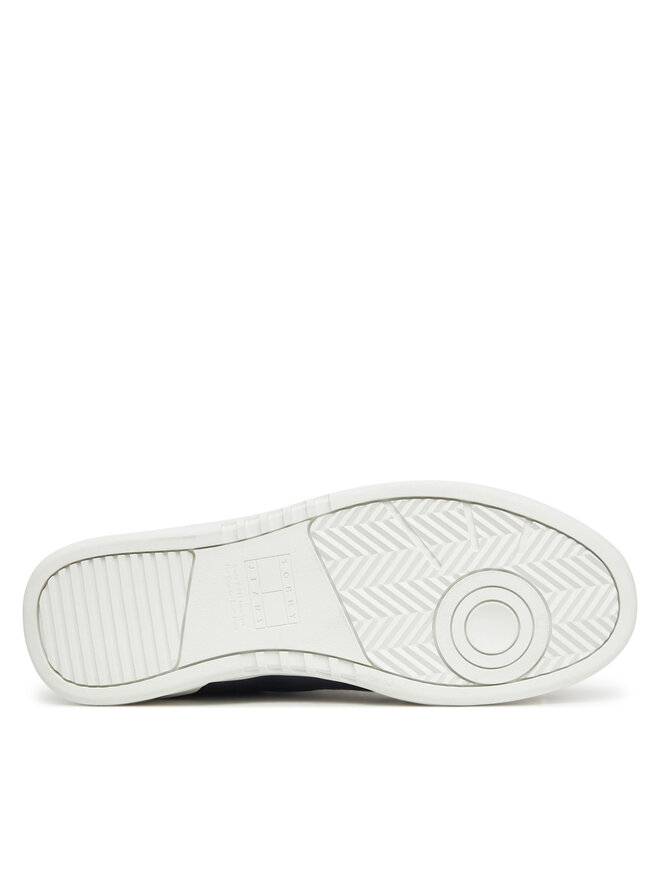 Tommy Jeans Sneakersy Tommy Jeans (New) Tjm Cupsole Leather Ess EM0EM01443 Granatowy