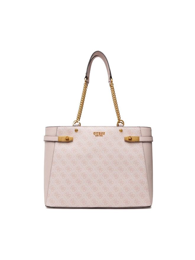 Guess Táska Guess Zadie Logo Girlfriend Tote HWSA83 96230 Rózsaszín