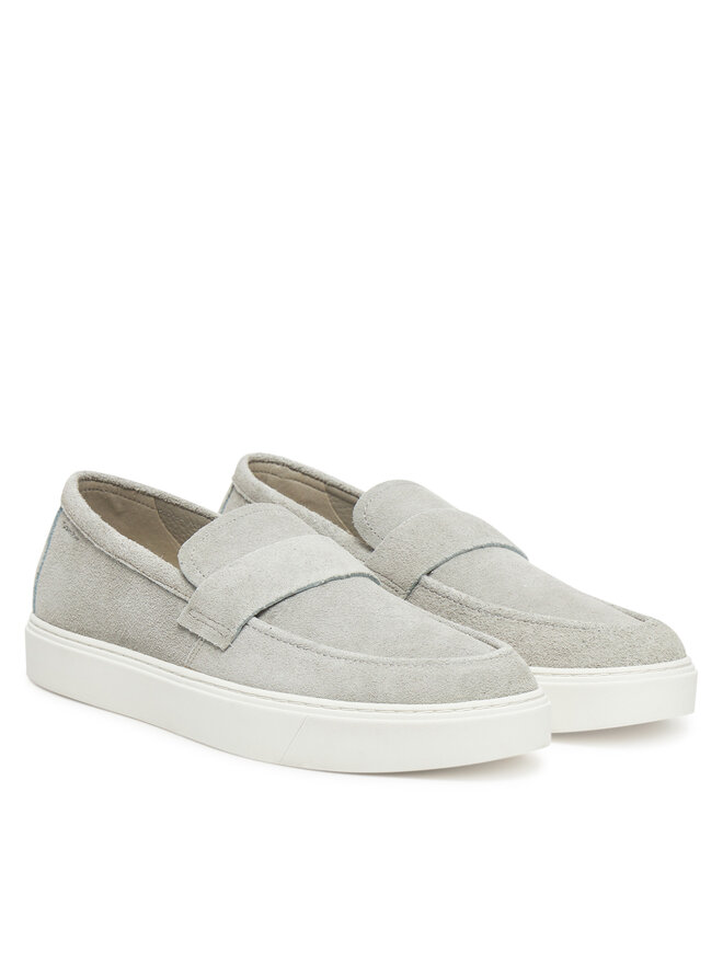 Calvin Klein Мокасини Calvin Klein Moccasin Sue Unlined HM0HM01819 Сив