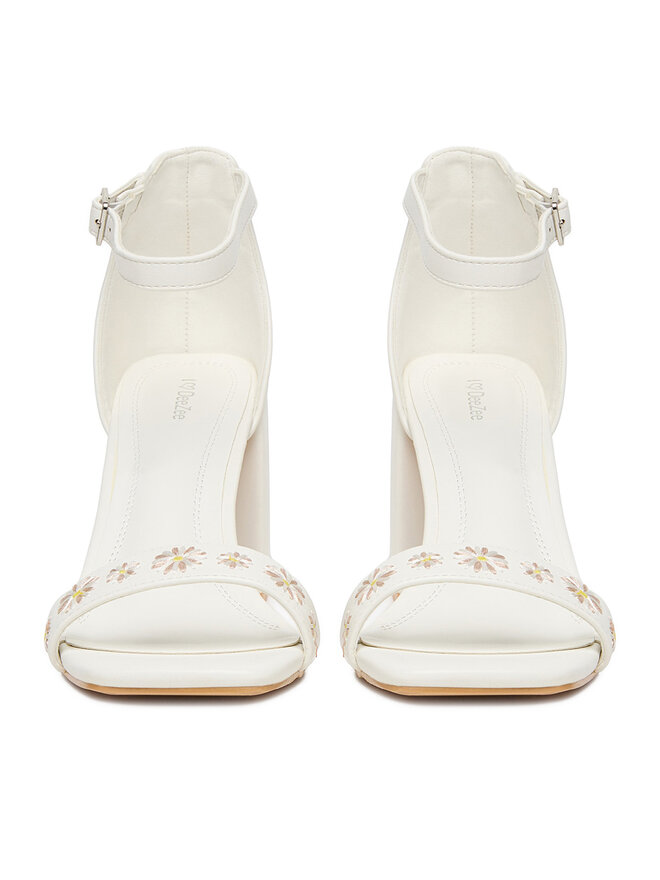 DeeZee Sandali DeeZee F5207-2 Bianco