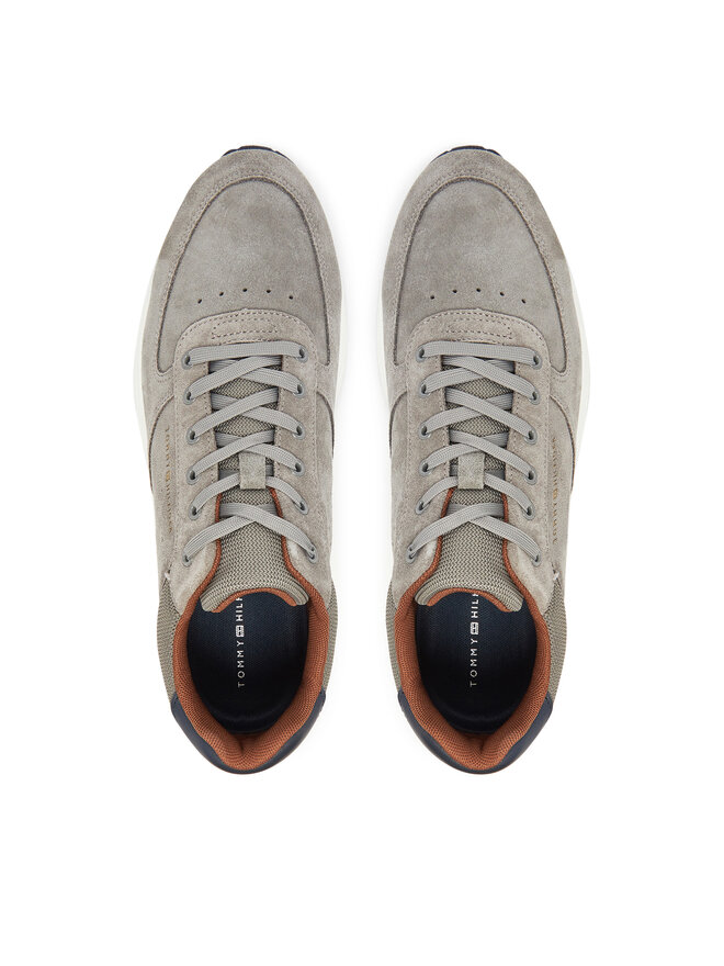 Tommy Hilfiger Αθλητικά Tommy Hilfiger Premium Suede Hybrid FM0FM05690 Γκρι