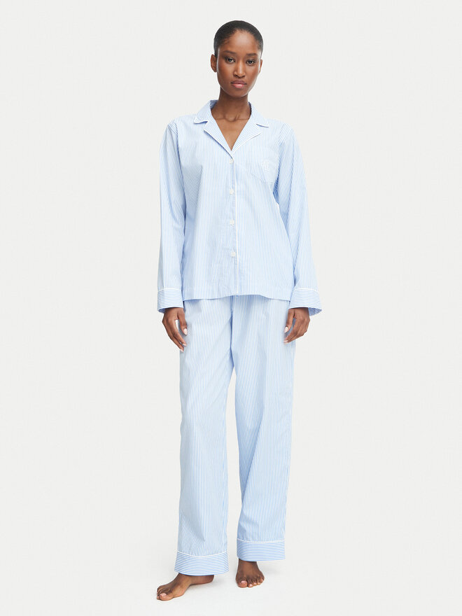 LAUREN RALPH LAUREN LAUREN RALPH LAUREN Pyjama ILN92315 Hellblau Regular Fit