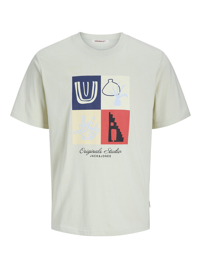 Jack&Jones Jack&Jones T-shirt Canggu 12277220 Zelena Regular Fit