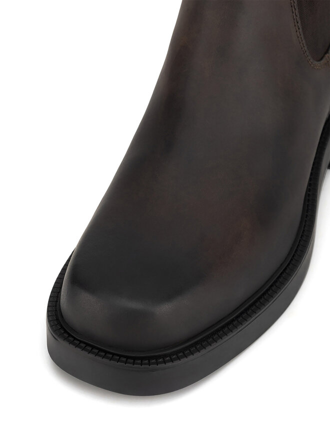 MEXX Kotníková obuv s elastickým prvkem MEXX MW-2401-01 MI08 Hnědá