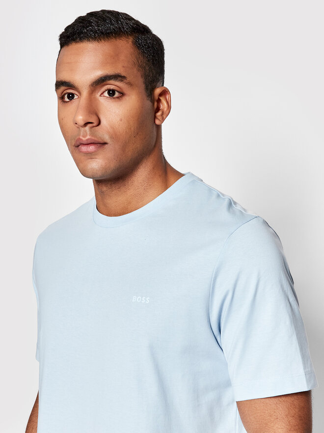 BOSS Boss T-Shirt Thompson 01 50468347 Himmelblau Regular Fit