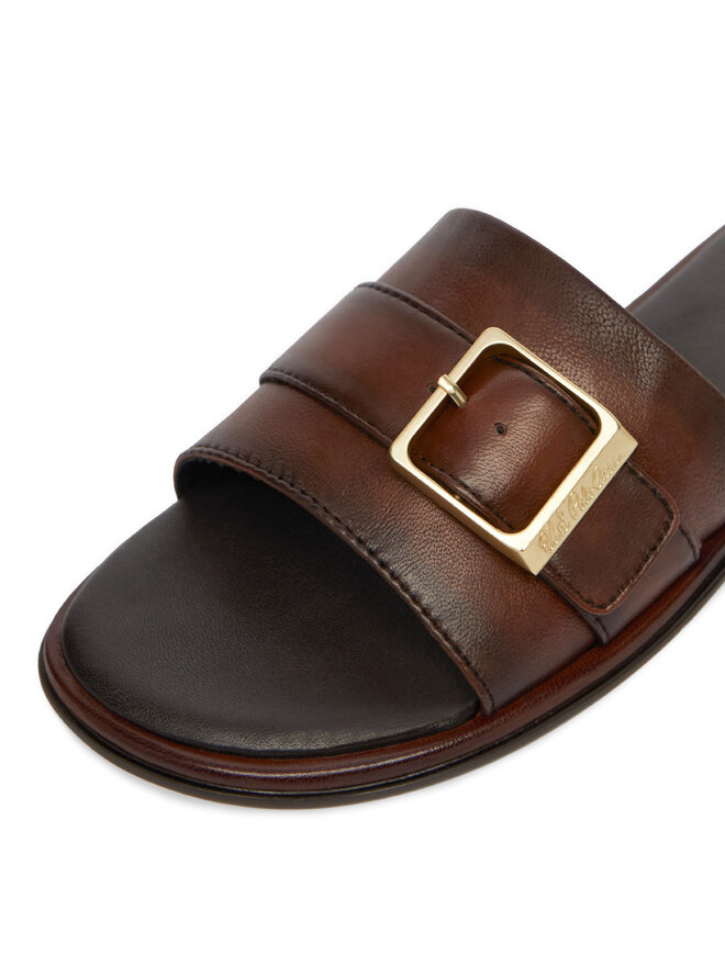 U.S. Polo Assn. Pantoletten U.S. Polo Assn. EO-TEMPE001W/6L1 Dunkelbraun