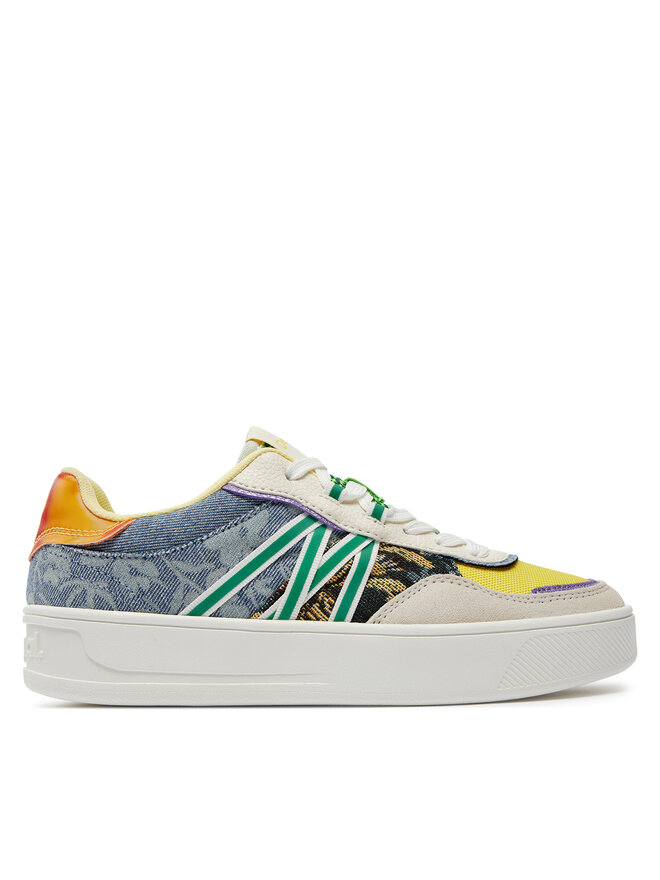 Desigual Sneakersy Desigual 24SSKA01 Kolorowy