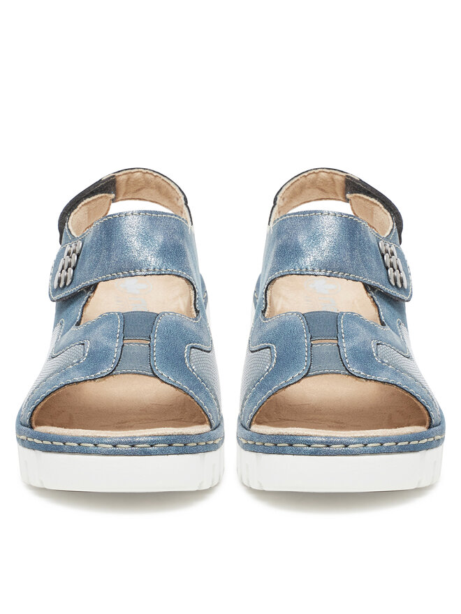 Rieker Sandalen Rieker V1389-12 Blau