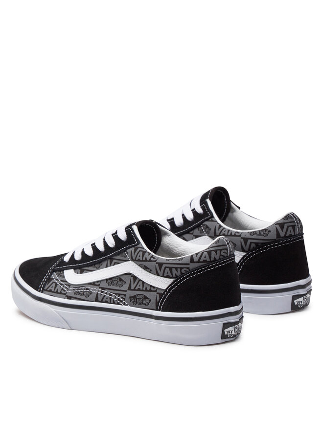 Vans Πάνινα παπούτσια Vans Jn Old Skool VN0A5EE6N421 Μαύρο