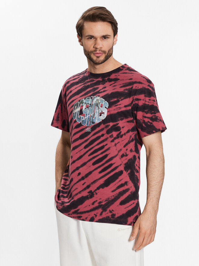 DC DC Camiseta ADYKT03209 Rojo Regular Fit