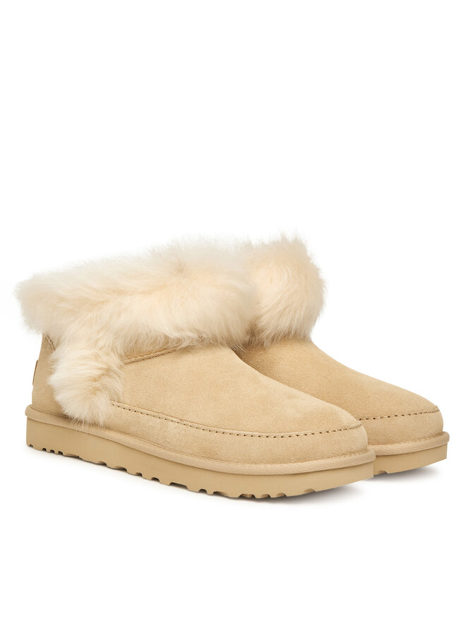 Ugg Schneeschuhe Ugg W Classic Ultra Mini Chalet 1173832 Beige