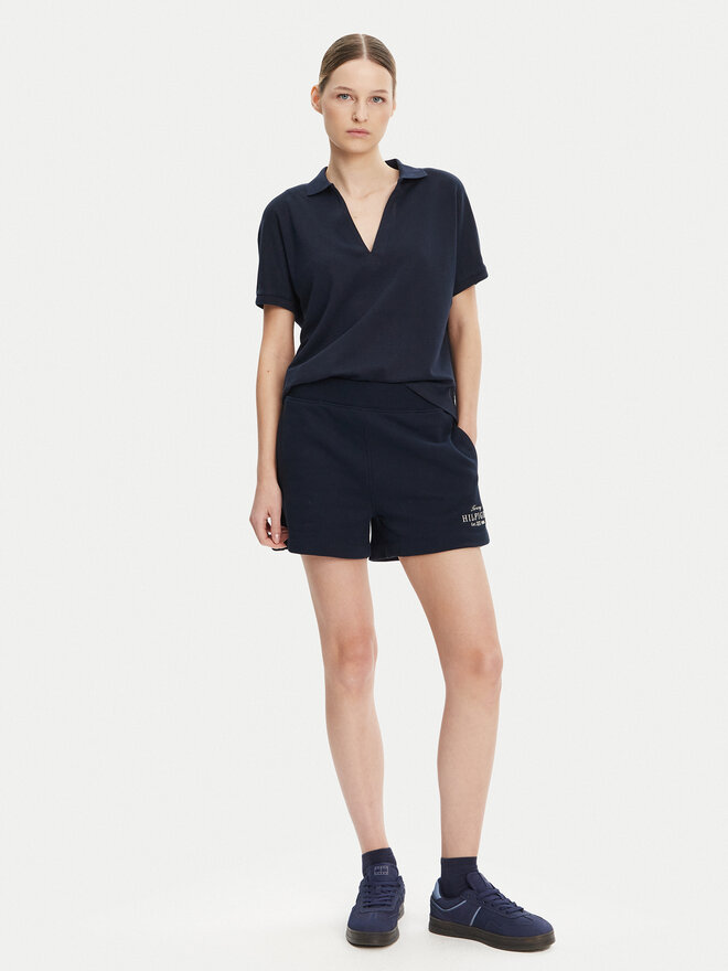 Tommy Hilfiger Tommy Hilfiger Poloshirt WW0WW44512 Dunkelblau Relaxed Fit
