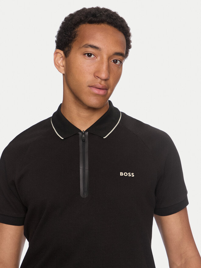 BOSS BOSS Polo Philix 50519760 Negro Regular Fit