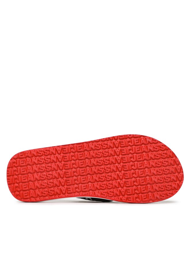 Tommy Jeans Japonki Tommy Jeans Flip Flop Logo Tape EM0EM01147 Czarny