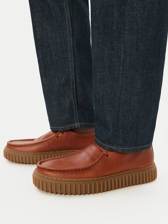 Clarks Halbschuhe Clarks Torhill Lo 26327295 Braun