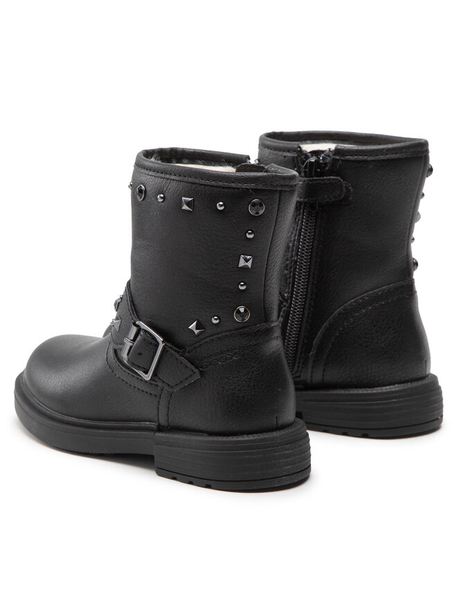Geox Боти Geox J Eclair G. I J269QI 000BU C9999 S Черен