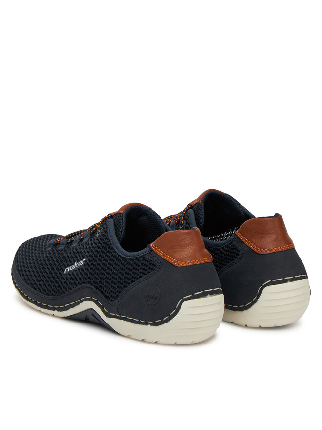 Rieker Sneakersy Rieker 07555-14 Czarny