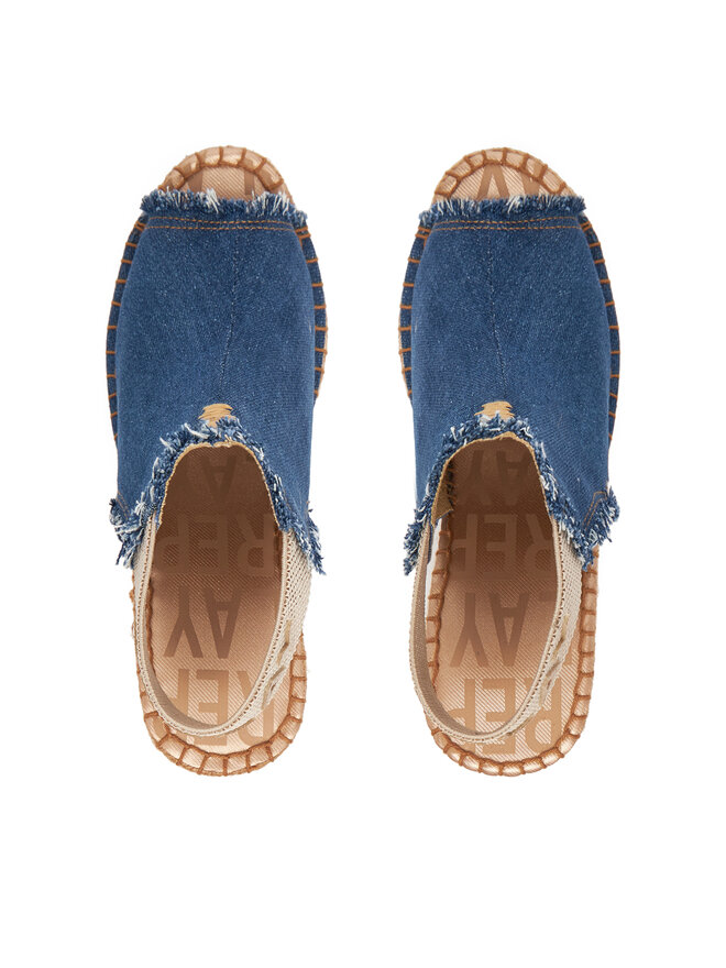 REPLAY Sandalen REPLAY Jess Tyne Denim Wedge Sandal GWP4G.000.C0036T Blau