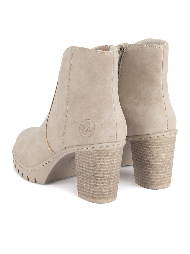 Rieker Botine Rieker Y2553-60 Bej