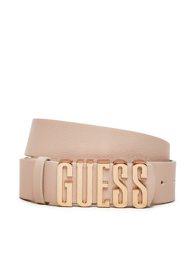 Guess Ζώνη Γυναικεία Guess Meridian (BG) Belts BW9113 P4235 Εκρού