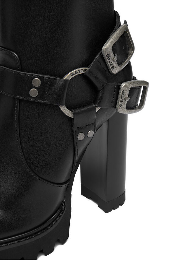 G-Star Raw Botine G-Star Raw EO-LING-LT2560-227 Negru