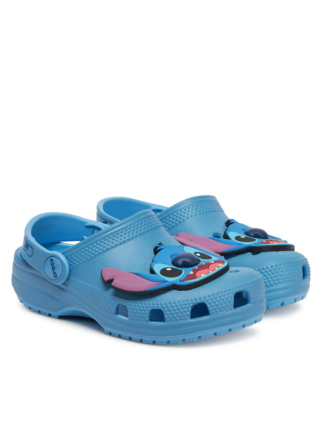 Crocs Klapki Crocs Stitch Classic Clog K 209464 Niebieski