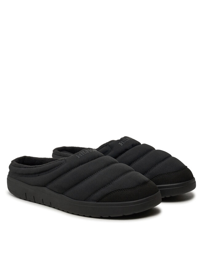 Tommy Hilfiger Papuče Tommy Hilfiger FM0FM05158 Crna