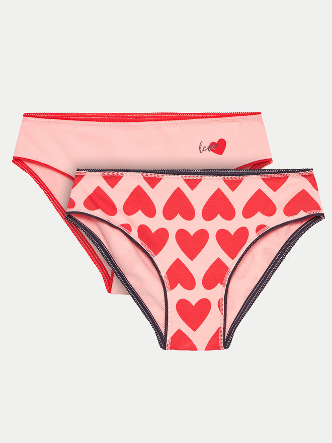 United Colors Of Benetton United Colors Of Benetton 2er-Set Damenslips 3MC10S024 Rosa