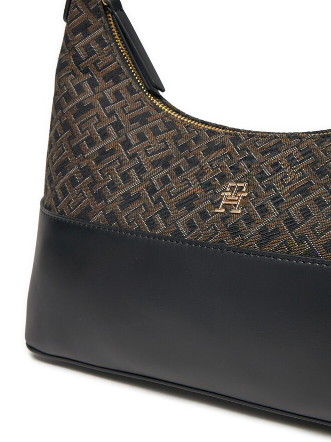 Tommy Hilfiger Borsetta Tommy Hilfiger Jacquard AW0AW17072 Nero