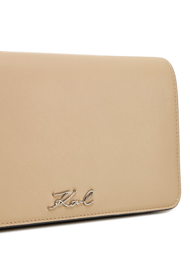 KARL LAGERFELD Ročna torba KARL LAGERFELD A1W32107 Bež