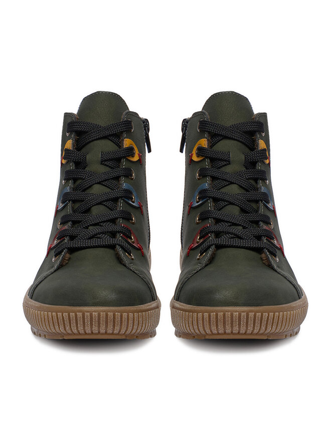 Rieker Schnürschuhe Rieker CEO-N0711-54 Grün